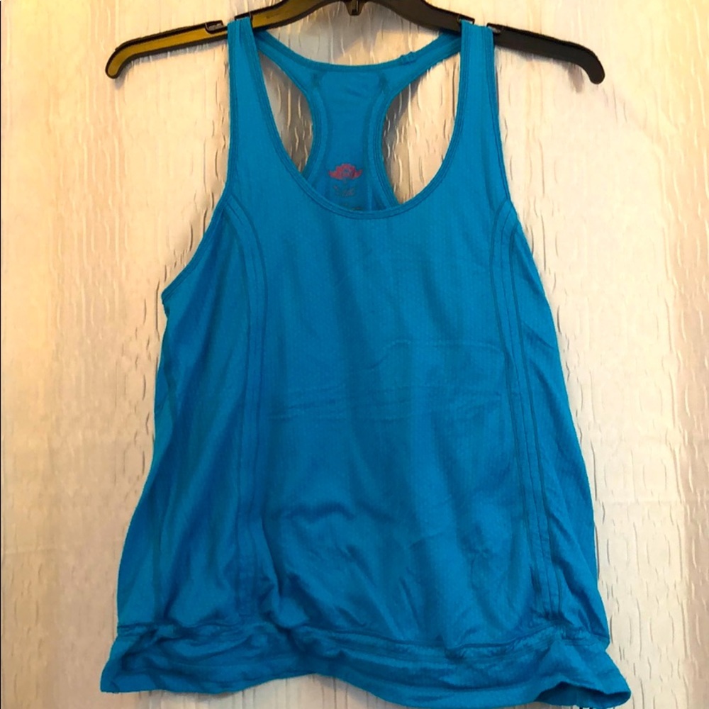 PL Movement Racerback drawstring waist tank Large